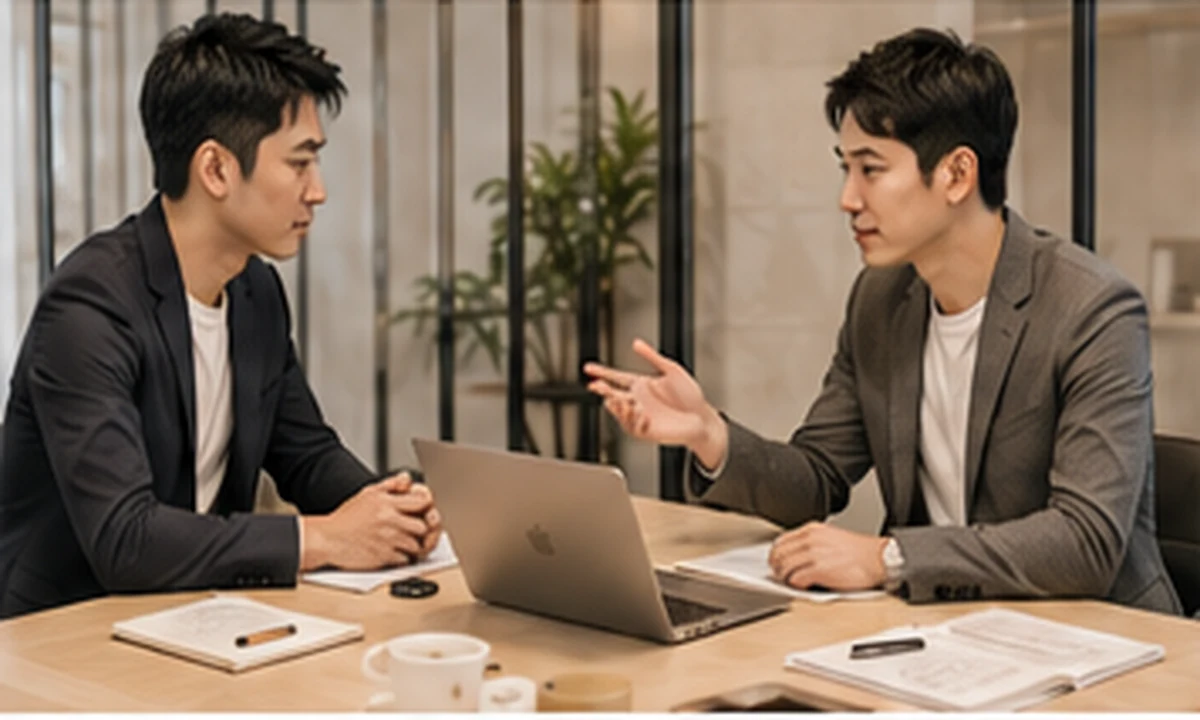 Representative B2B procurement and corporate order discussion