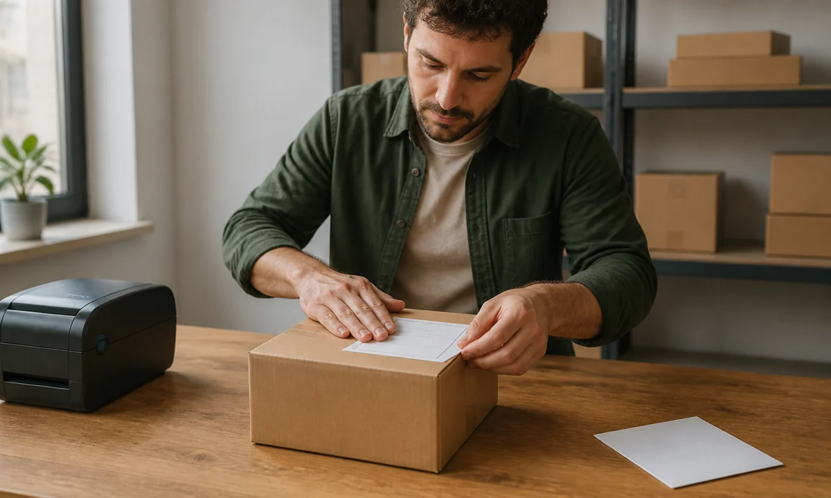 Representative e-commerce brand operations scene